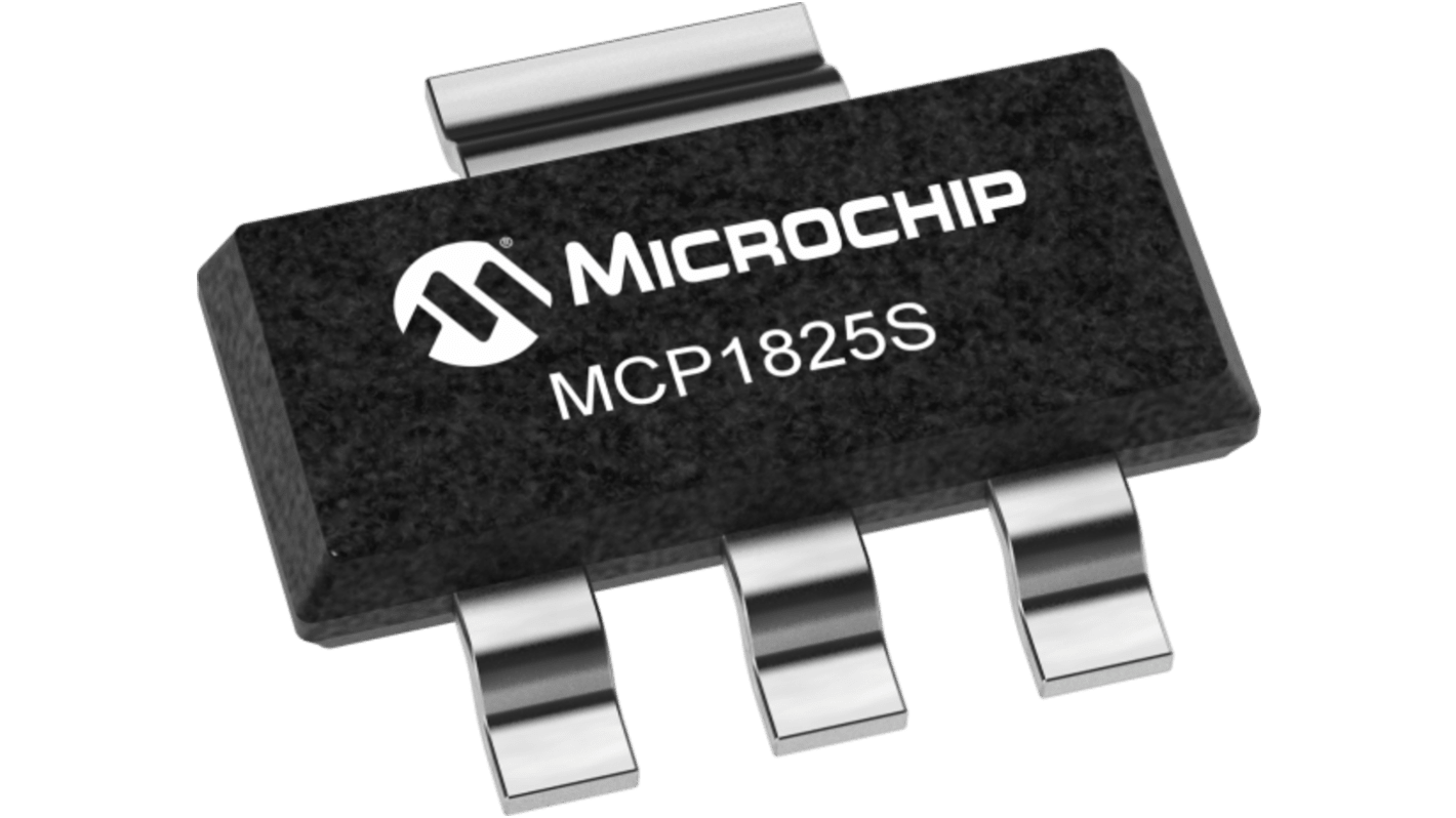 Microchip MCP1825S-5002E/DB, 5 Low Dropout Voltage, Voltage Regulator 500mA, 5 V 3-Pin, SOT-223