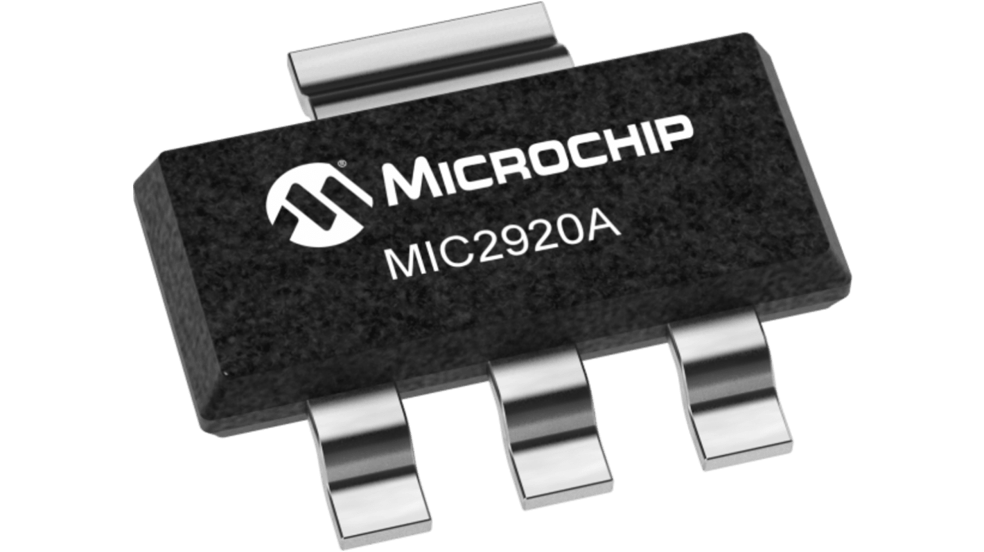Microchip MIC2920A-5.0WS, 1 Low Dropout Voltage, Voltage Regulator 400mA, 5 V 5-Pin, SOT-23