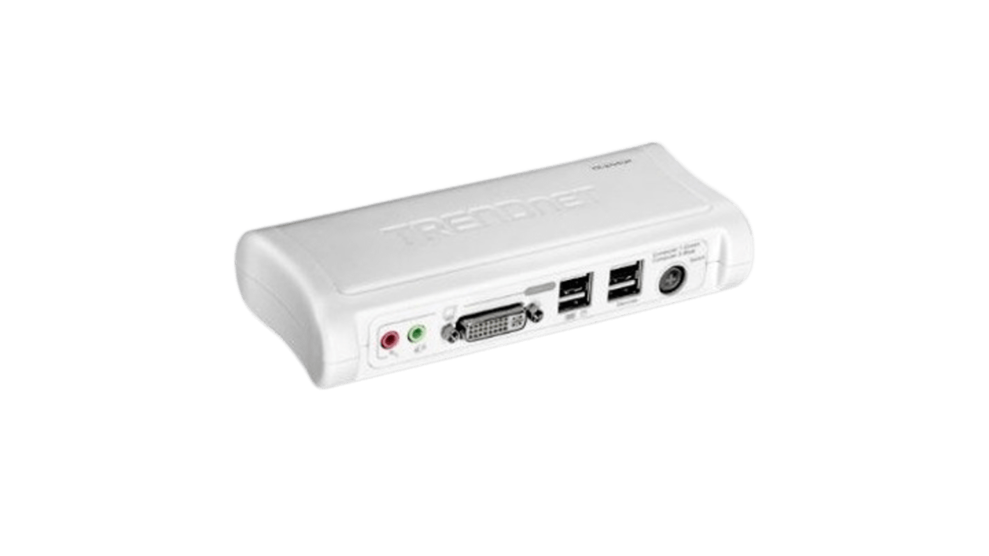 Trendnet 2 Port Dual Monitor USB DVI KVM Switch, DVI 2048 x 1536 Maximum Resolution