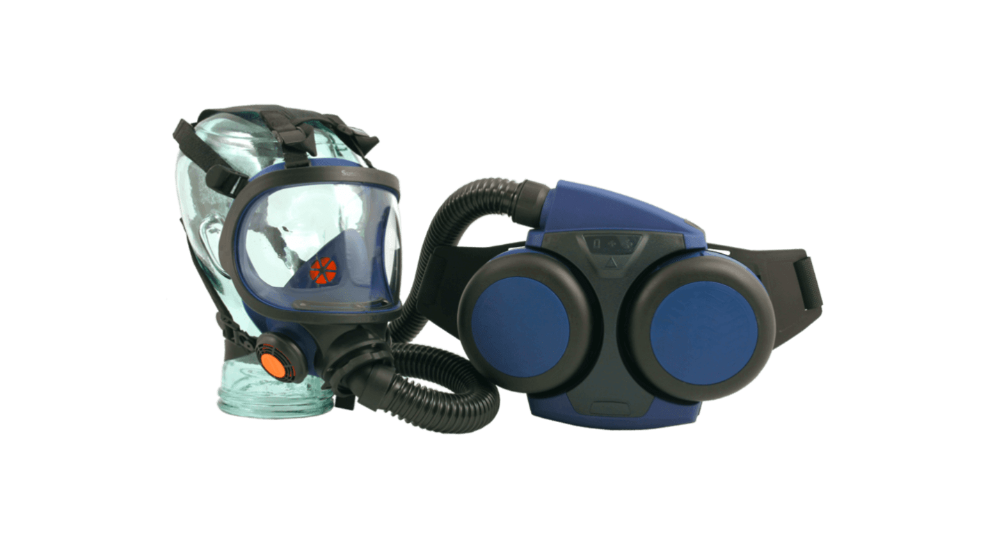 Sundstrom H06 Series Powered Powered Respirator Kit Helmet (without Lens), 2 Filters, EN12942:1998+A2:2008
