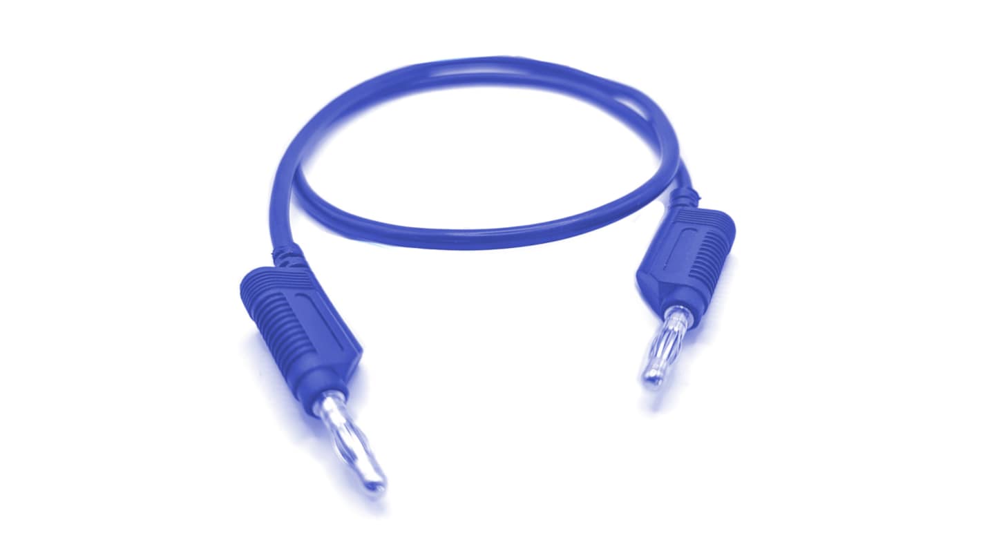 Mueller Electric Test lead, 32A, 30V ac, Yellow, 0.5m Lead Length
