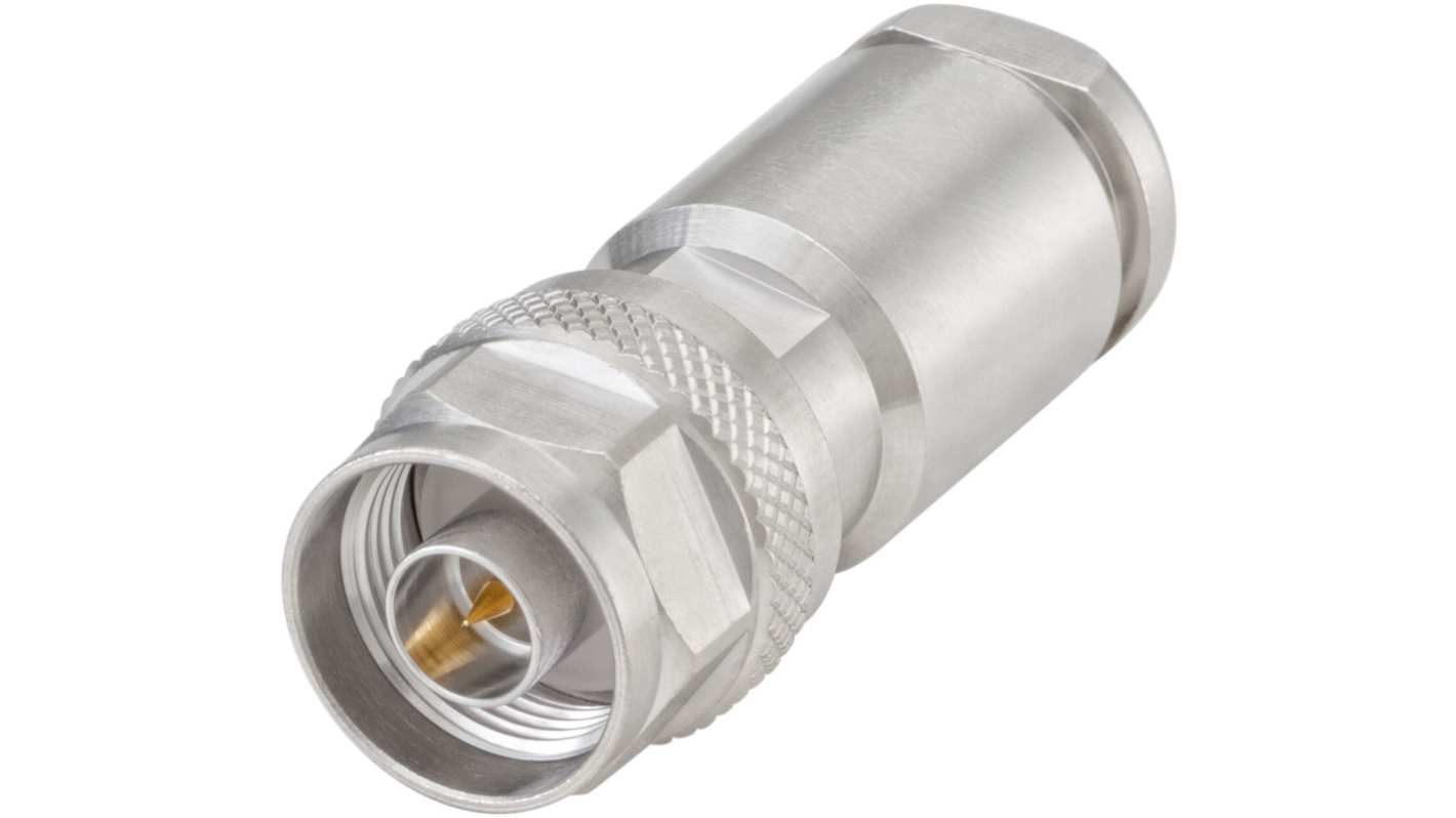 Rosenberger 53S10A Series, Plug Cable Mount TNC Connector, Cable Termination, Straight Body