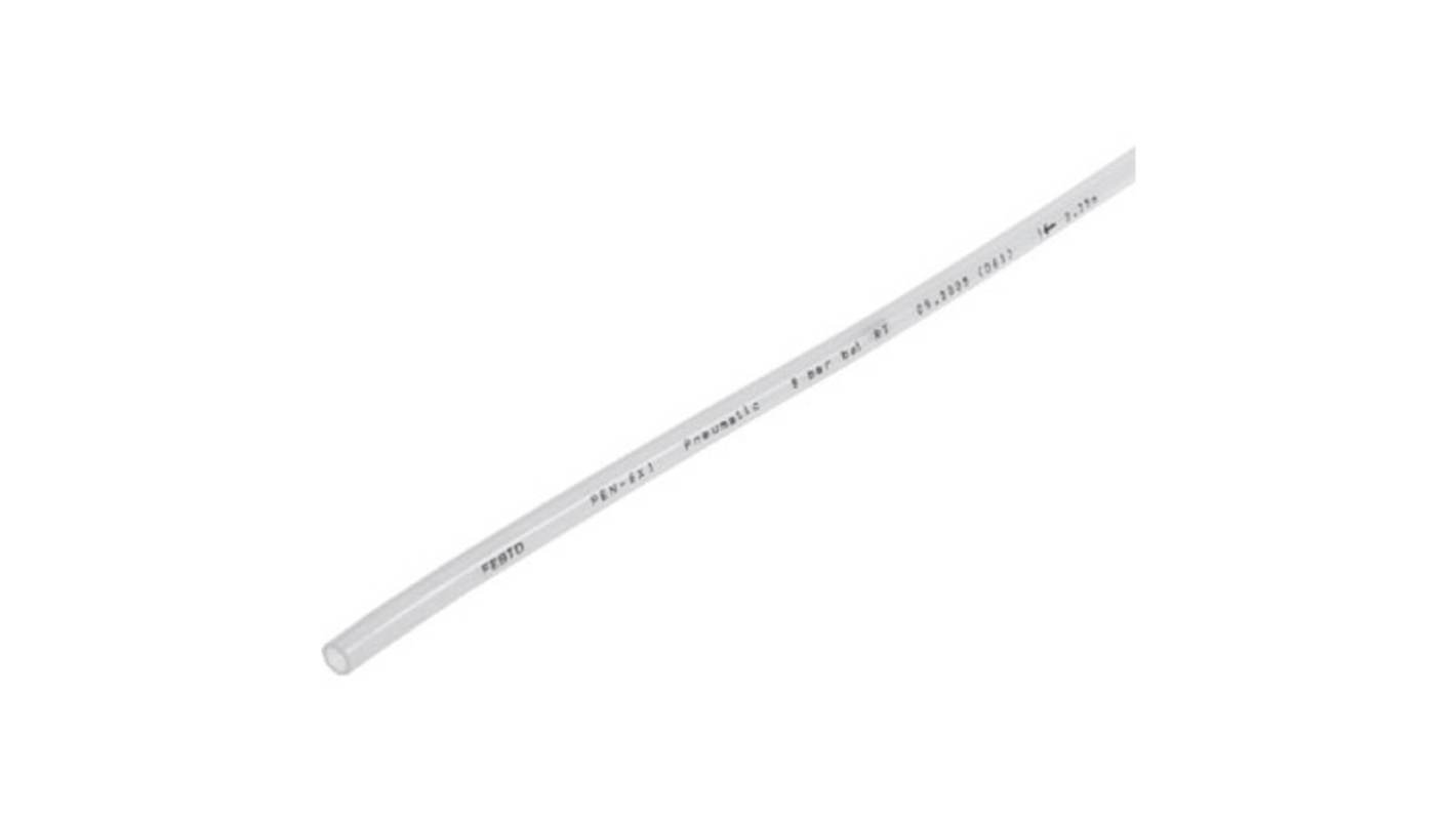 Festo PEN PE, Flexible Tubing, 9.5mm ID, 14mm OD, Natural