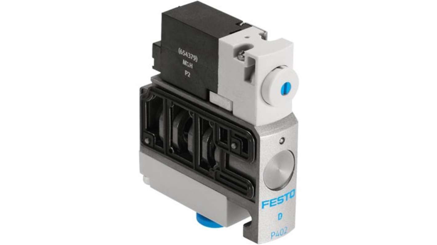 Festo 2/2-Way, Closed, Monostable Pneumatic Solenoid Valve - Electrical CPVSC1 Series 22V dc
