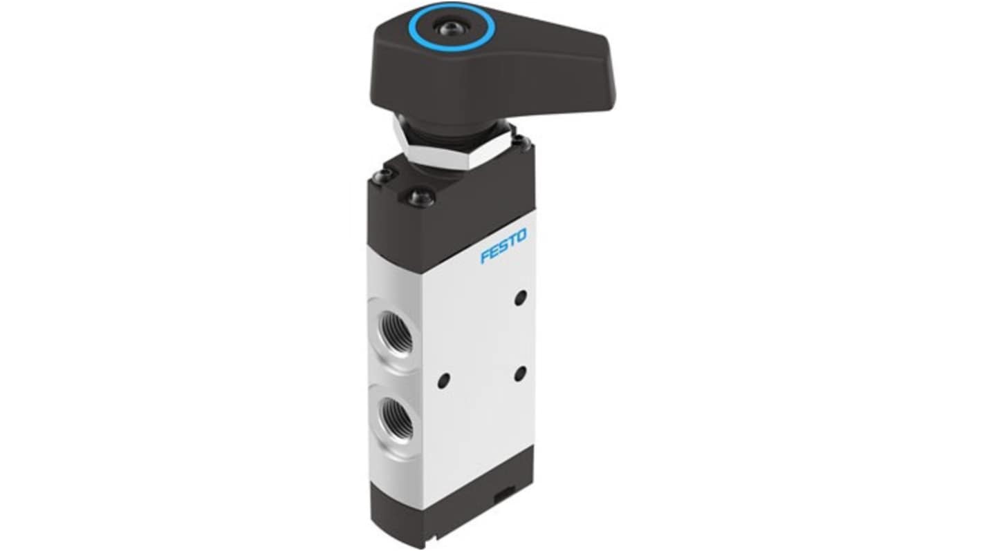 Festo Manual Directional Control Valve Pneumatic Control Valve VHEF Series, NPT 1/4, 1/4in, 8080973