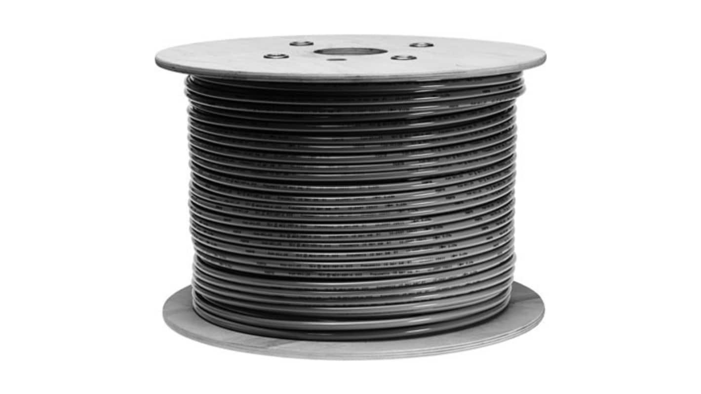 Festo PUN TPE, Flexible Tubing, 5.7mm ID, 8mm OD, Black