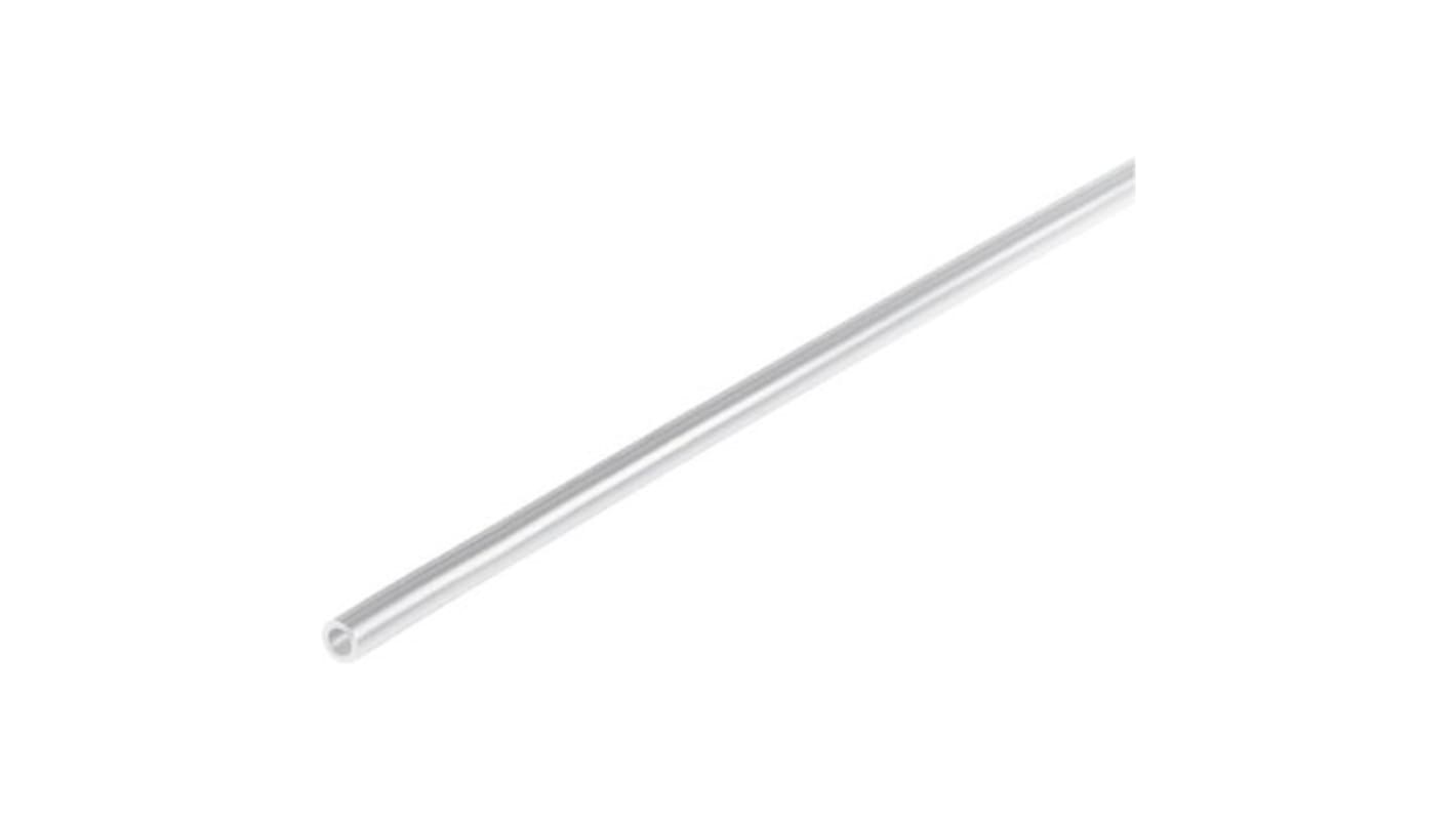 Festo PTFEN PTFE, Flexible Tubing, 4mm ID, 6mm OD, Natural