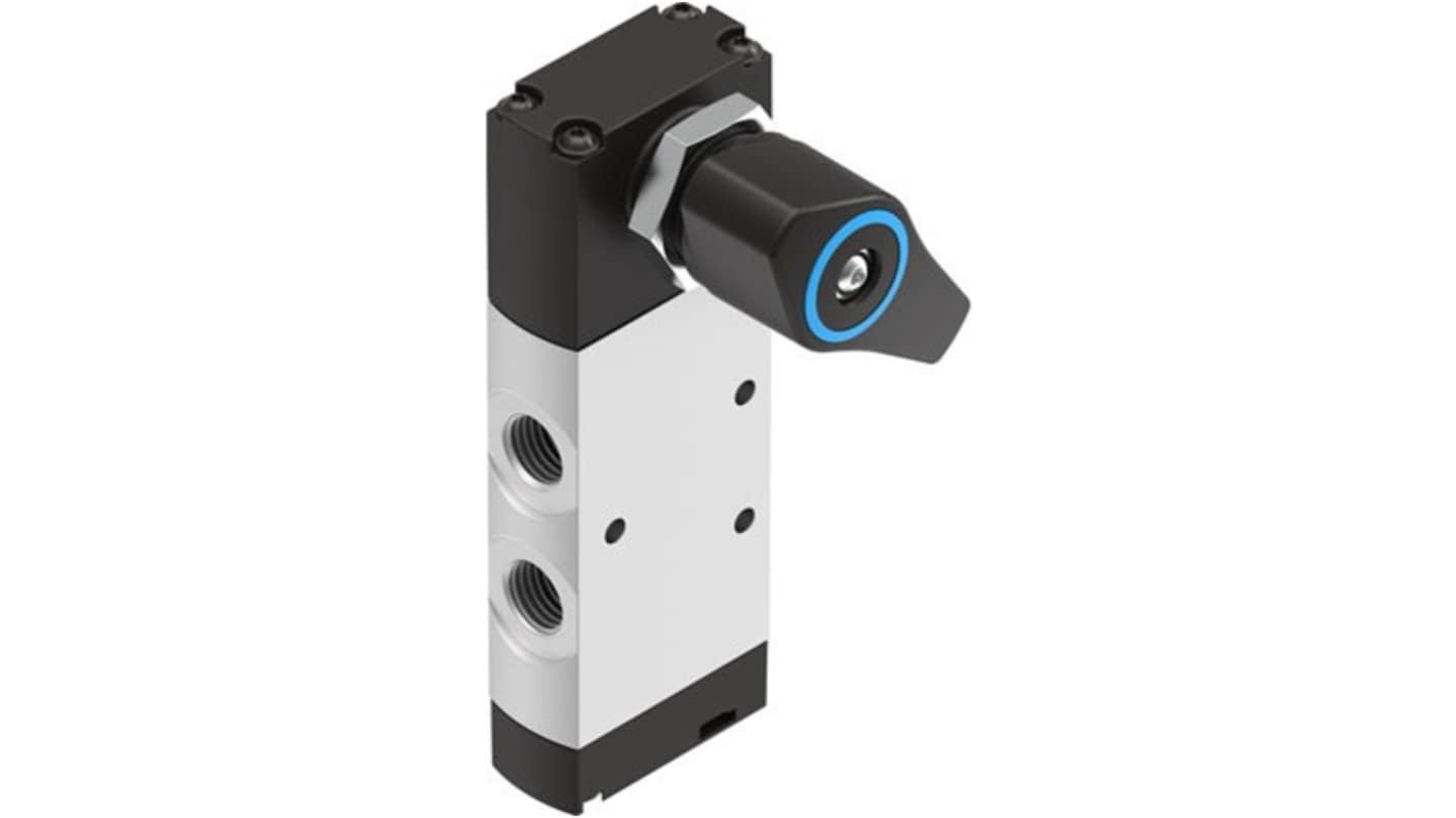 Festo Manual Directional Control Valve Pneumatic Control Valve VHEF Series, NPT 1/4, 1/4in, 4414811