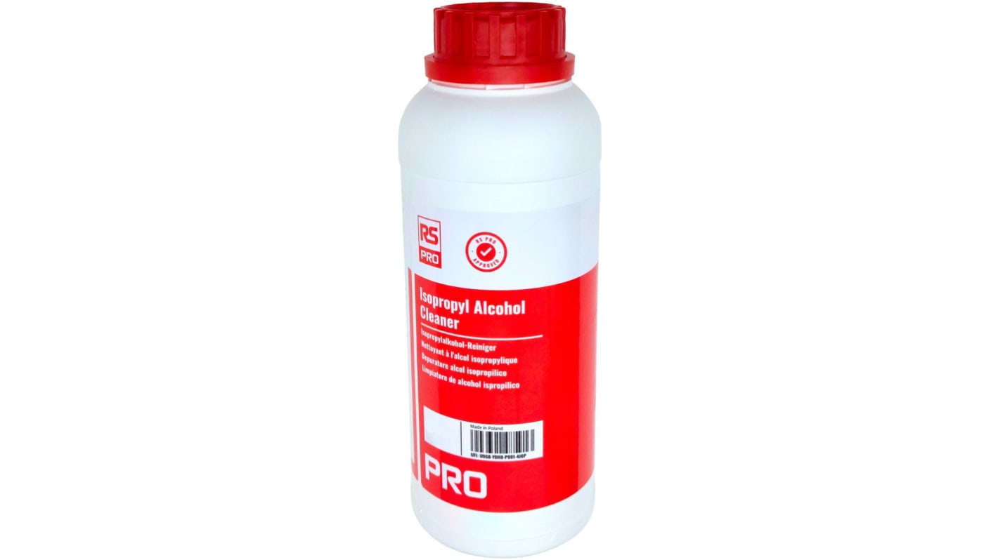RS PRO Isopropyl Alcohol 1 L Bottle