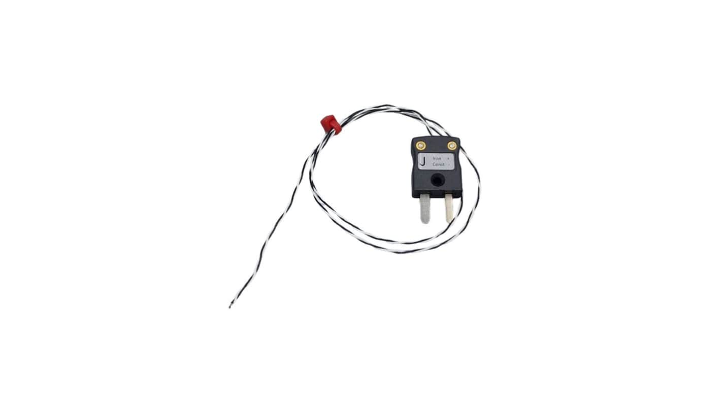 RS PRO Type Type J Thermocouple 0.3m Length, 1/0.2mm Diameter, -75°C → +260°C