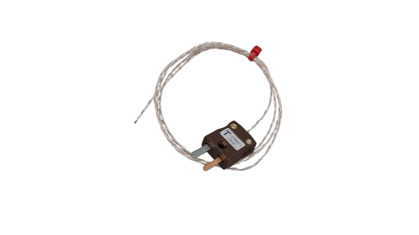 RS PRO Type Type T Thermocouple 0.3m Length, 7/0.2mm Diameter, -75°C → +250°C
