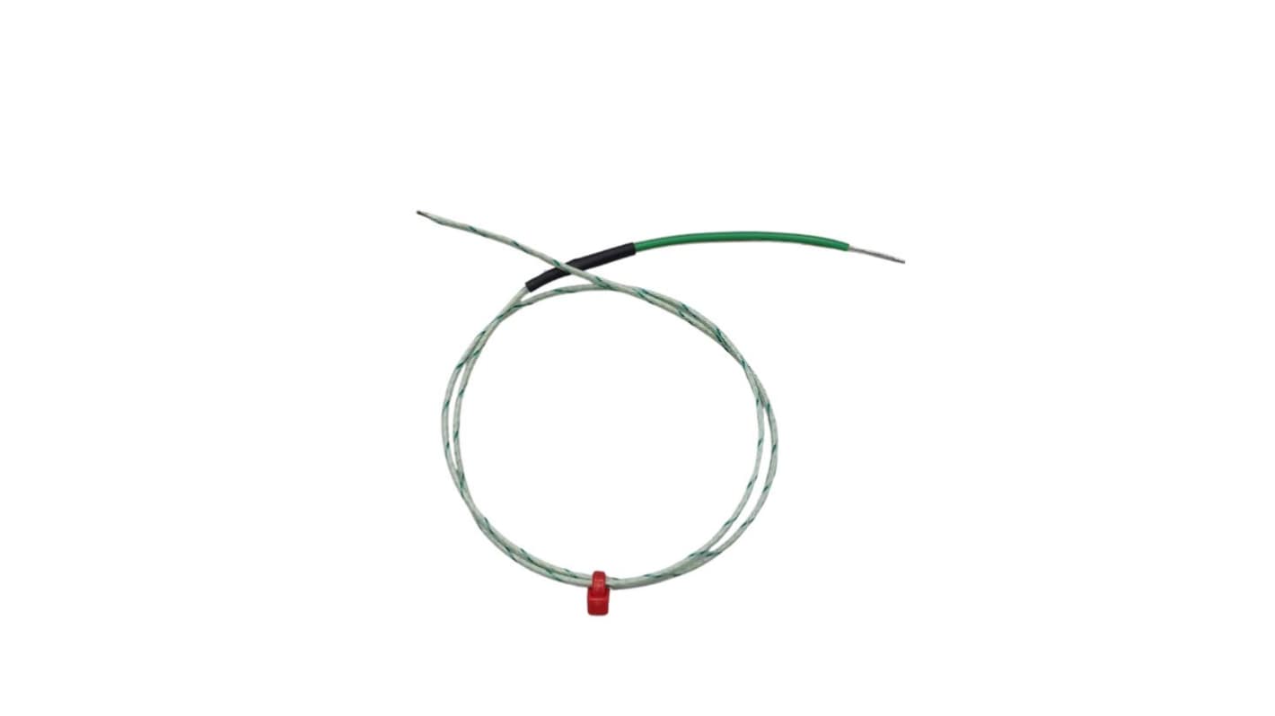 RS PRO Type Type K Thermocouple 0.3m Length, 1/0.508mm Diameter, -60°C → +350°C