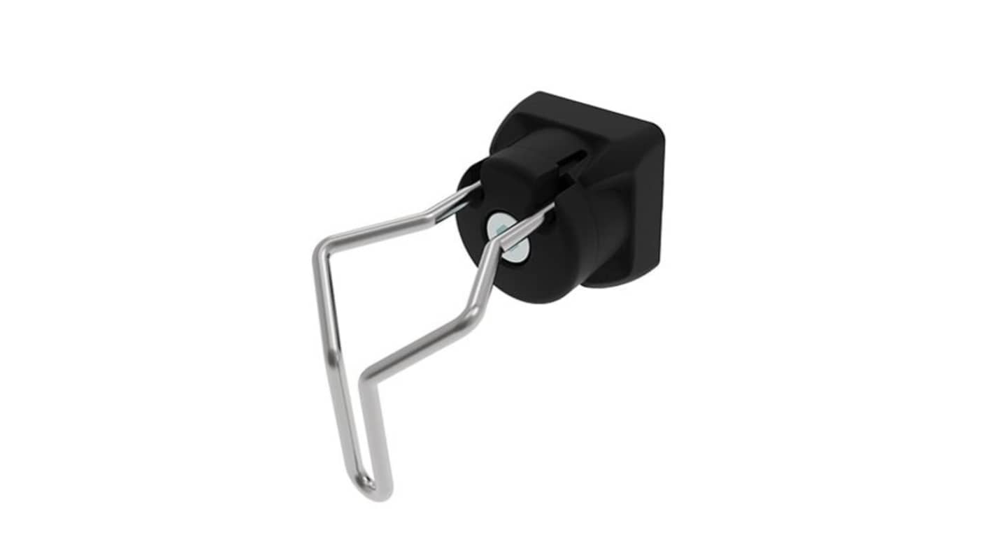 RS PRO Plastic Square Bar Cloth Holder