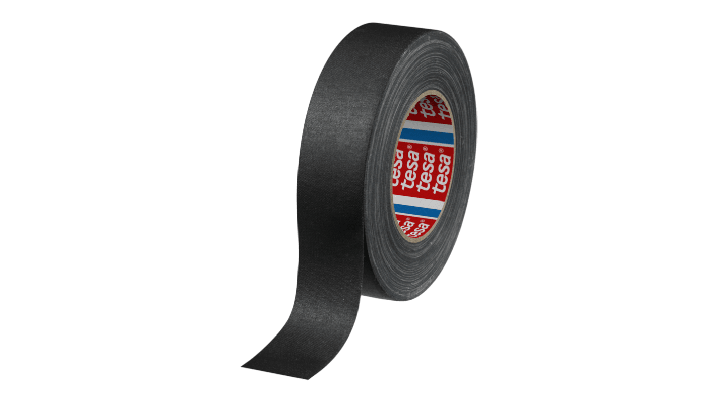Tesa 4671 Black, Blue, Clear, Green, Red, Yellow Acrylic Coated Duct Tape, 0.28mm Thick