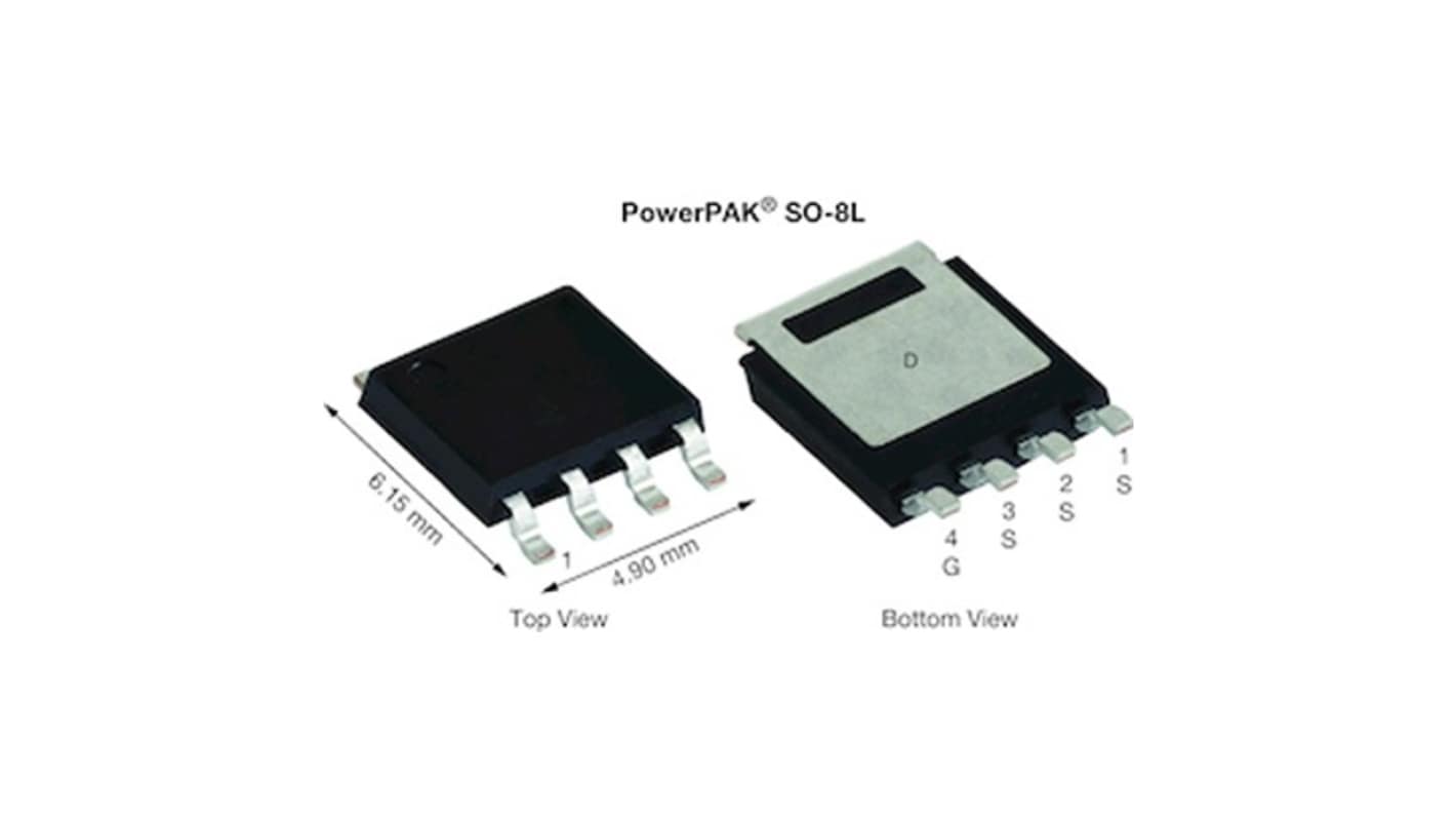 Vishay SQJA36EP N-Channel MOSFET, 350 A, 40 V, 4-Pin PowerPAK SQJA36EP-T1_JE3