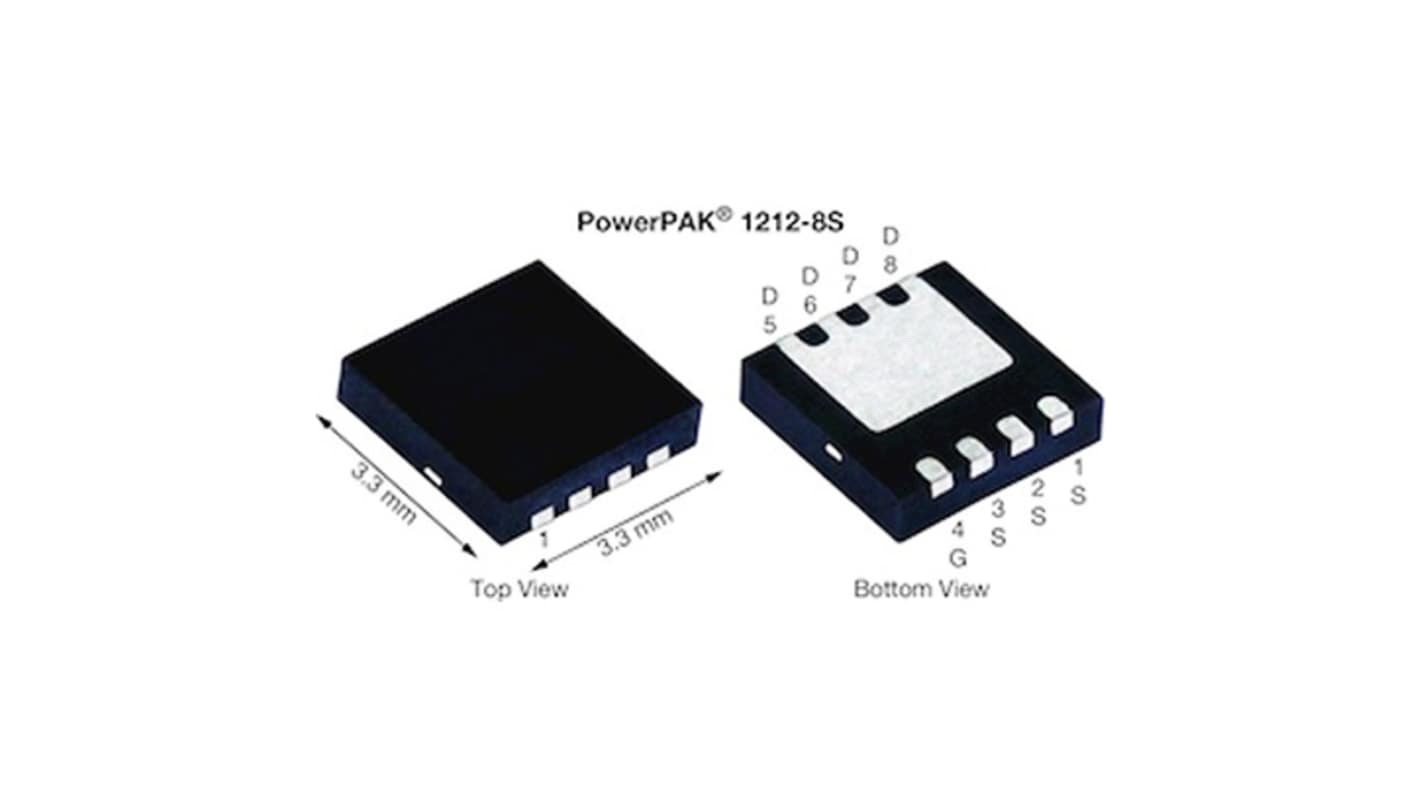Vishay SISS178LDN N-Channel MOSFET, 45.3 A, 70 V, 8-Pin PowerPAK SISS178LDN-T1-UE3