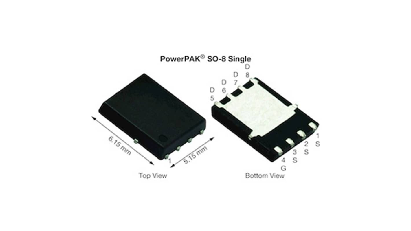Vishay SIR5712DP N-Channel MOSFET, 18 A, 150 V, 8-Pin PowerPAK SIR5712DP-T1-GE3