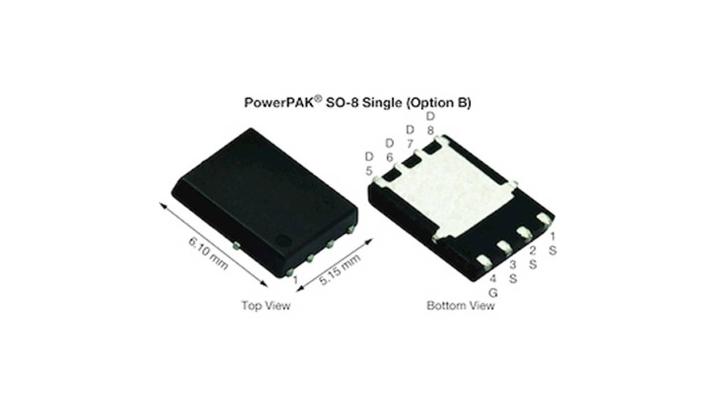 Vishay SIRA10DDP N-Channel MOSFET, 96 A, 30 V, 8-Pin PowerPAK SIRA10DDP-T1-GE3