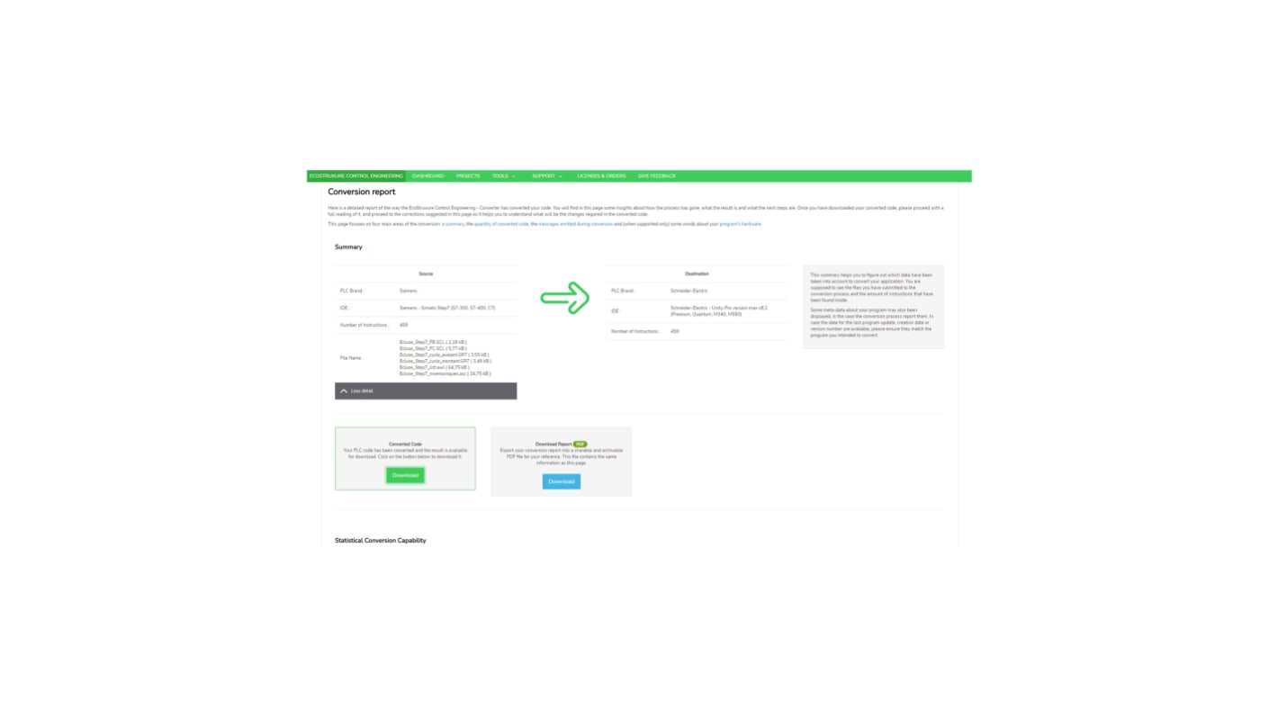 Schneider Electric License for Use with Rockwell RSLogix5 to EcoStruxure Control Expert