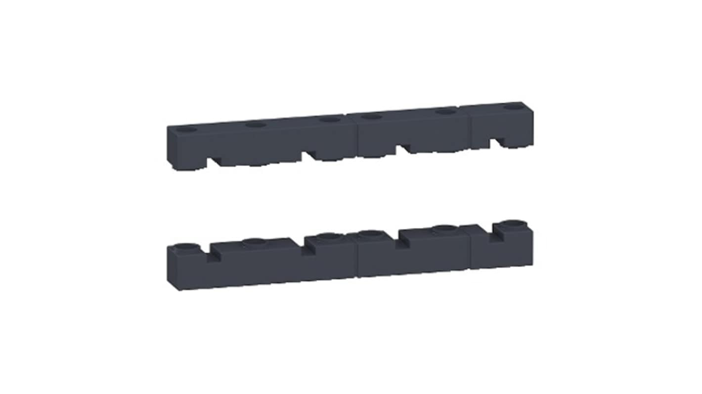 Schneider Electric NSY Series Thermoplastic Fixing Support for Use with Enclosure, 260 x 30 x 30mm