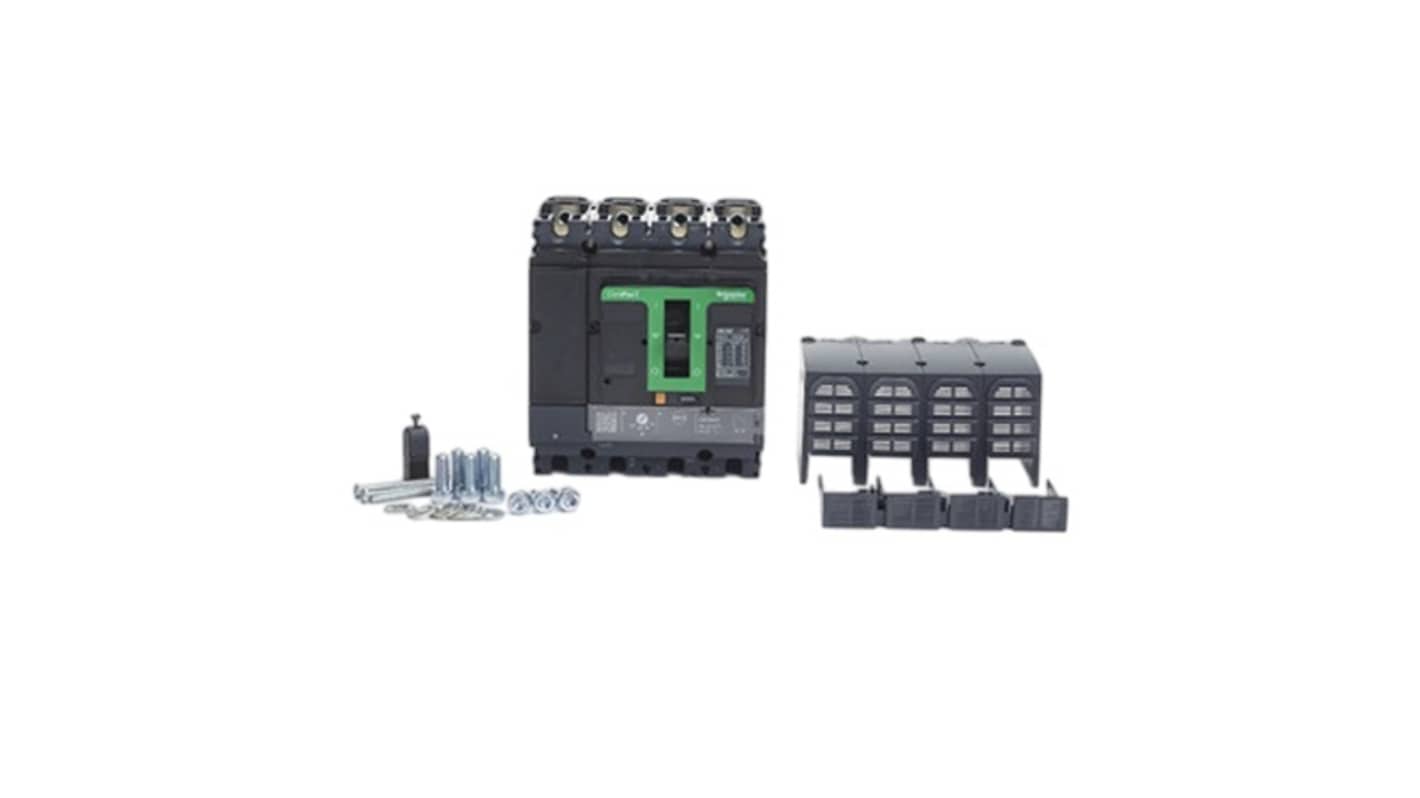 Schneider Electric, Acti9 MCCB 4P 160A, Panel Mount