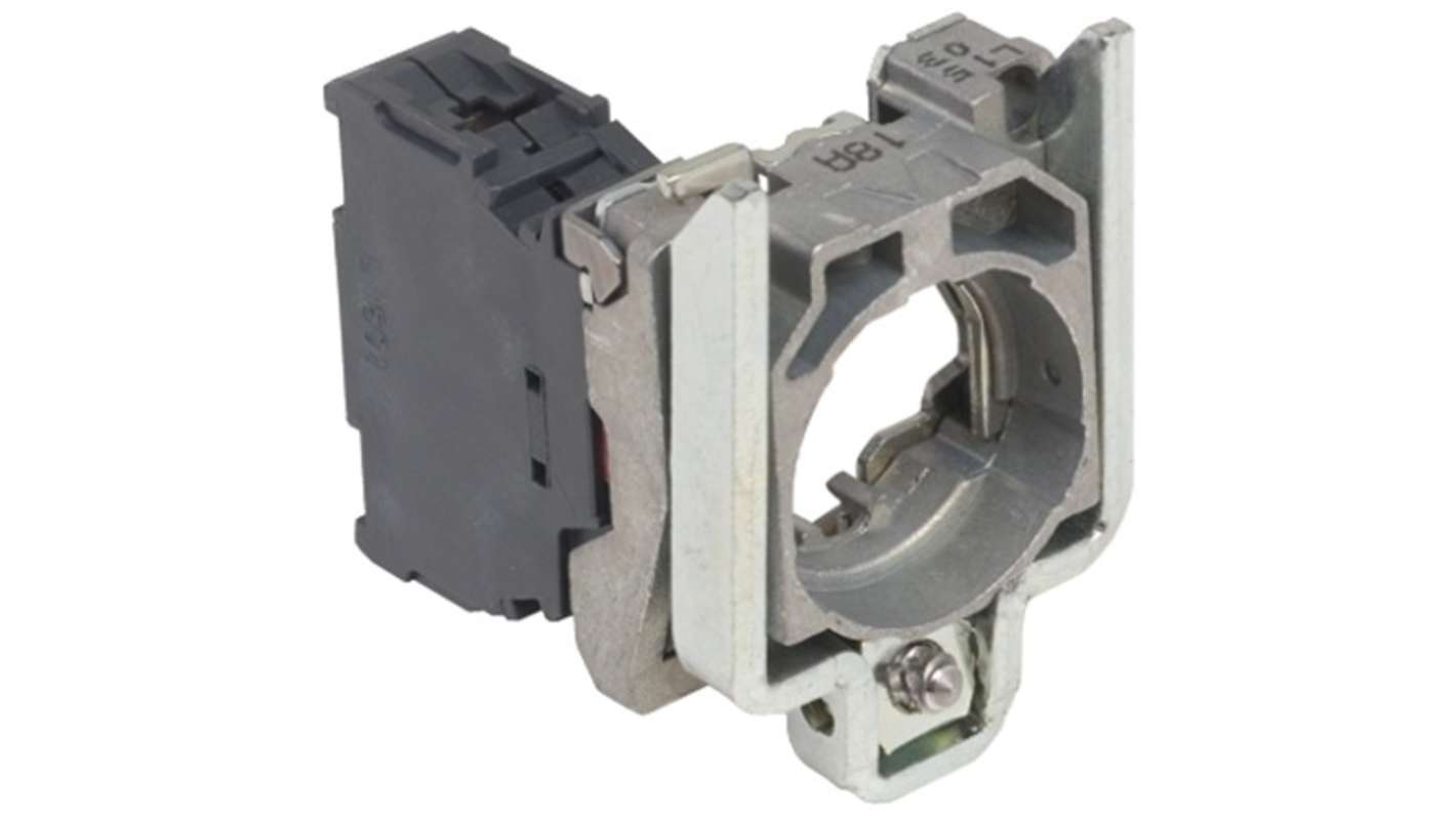 Schneider Electric ZB4 Series Contact Block for Use with XB4 Switches, 250V ac, SPST