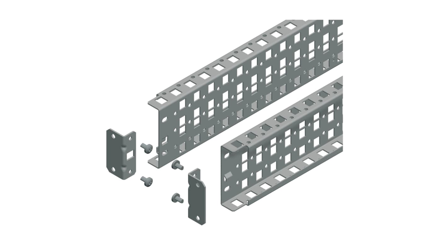 Schneider Electric NSY Series Steel Rail for Use with Enclosure, 700 x 90 x 27mm