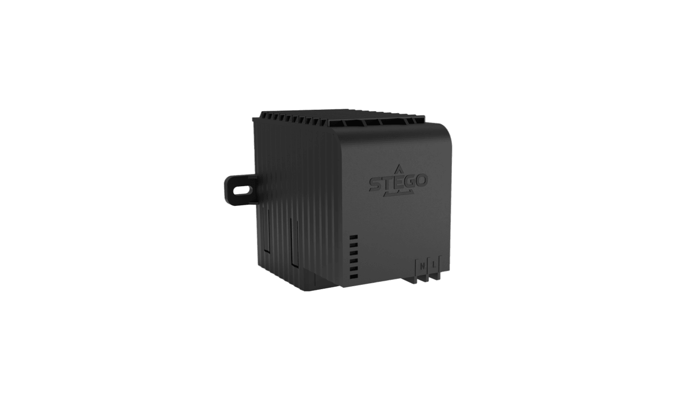 STEGO Enclosure Heater, 220 → 240V, 800W Output, 80°C, 96mm x 66mm x 120mm