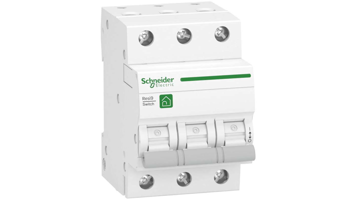 Schneider Electric Fuse Switch Disconnector, 3 Pole, 63A Max Current