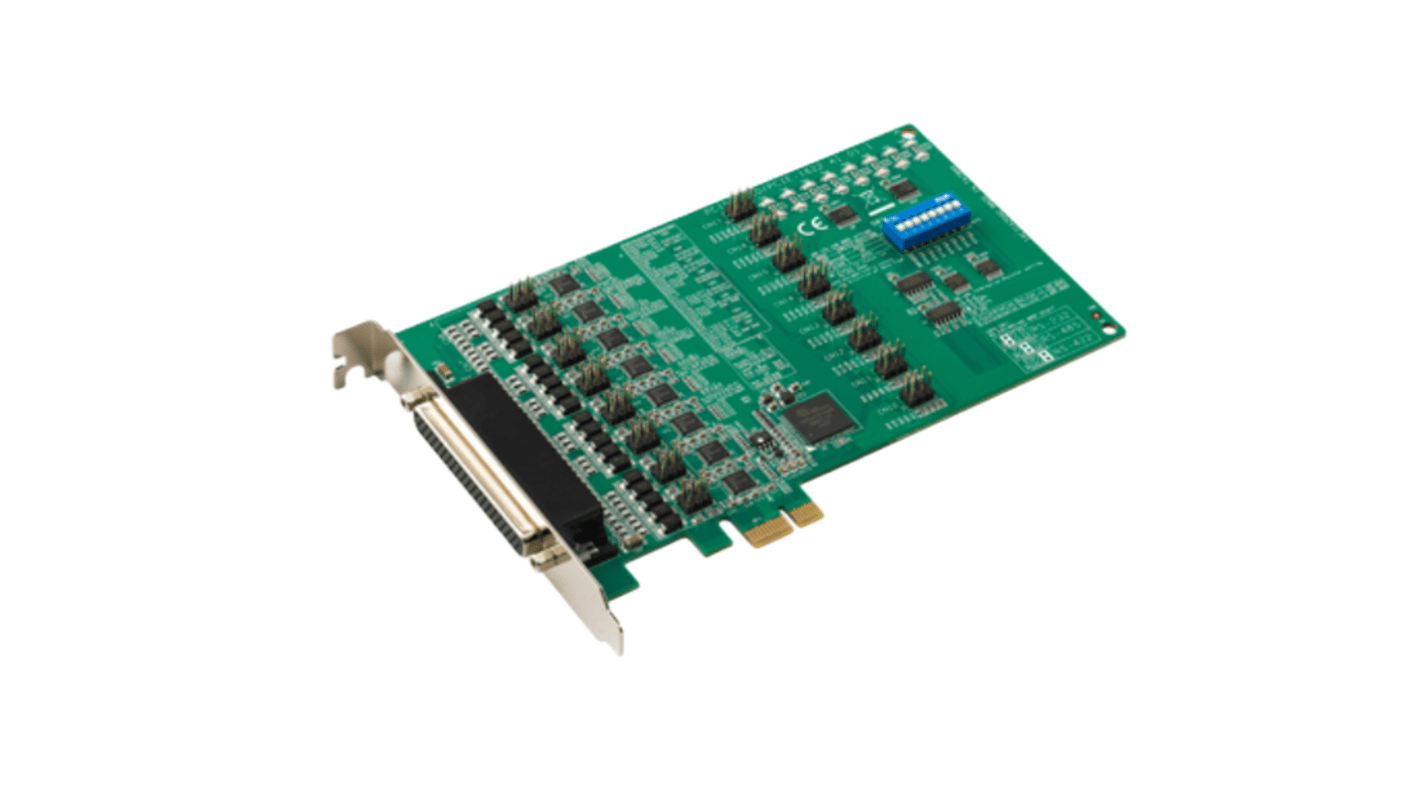 Advantech 8 Port PCIe D-Sub Network Card, 0.9216Mbit/s