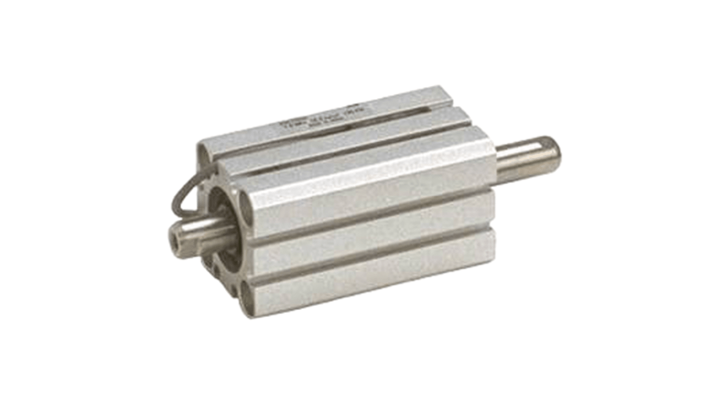 SMC Pneumatic Cylinder - CQSWB20-15D, 15mm Stroke, CQS Series
