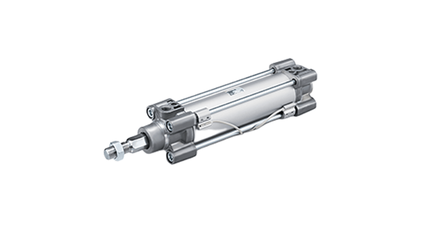 SMC ISO Standard Cylinder - C96SDB32-60+10C-XC11, 32mm Bore, 60mm Stroke, C96S Series, Double Acting