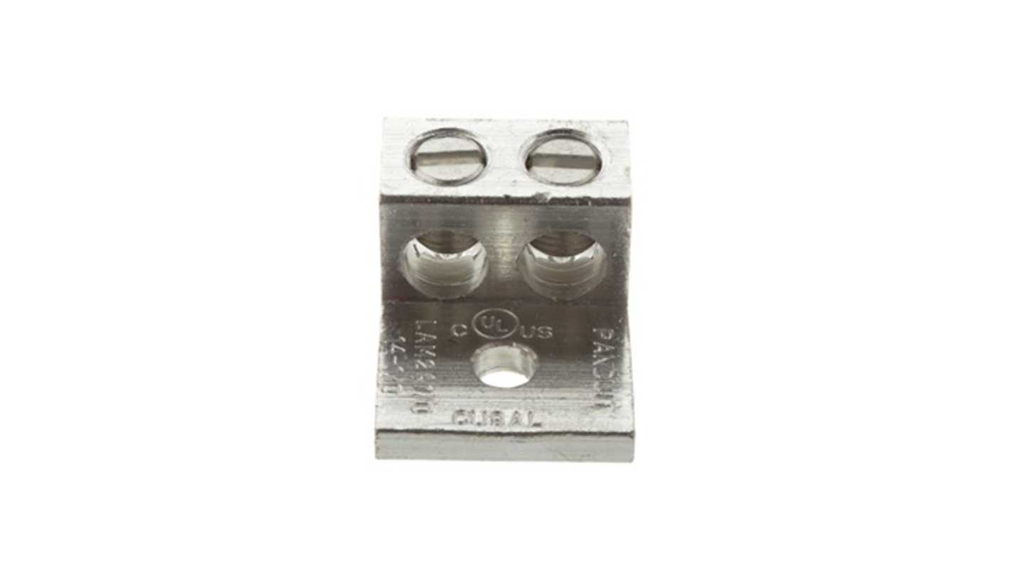 Panduit, LAM Ring Terminal, 6.4mm Stud Size, Silver