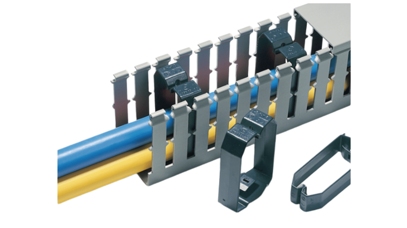 Acrylonitrile Butadiene Styrene Cable Trunking Accessory, 74 x 94 x 20mm, HelaDuct