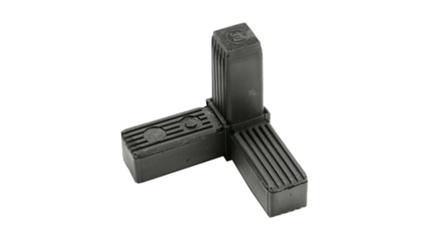 Steel Core Tube Connector, Square Tube Connector, Strut Profile 25 mm