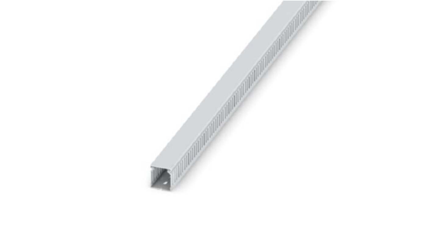 Phoenix Contact CD Grey Cable Trunking - Open Slot, W40 mm x D40mm, L2m, PC/ABS