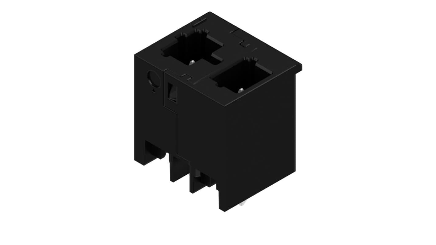 OMNIMATE4.0 Series Terminal Block Connector, 2-Contact, 7.5mm Pitch, PCB Mount, 1-Row, Through Hole Termination