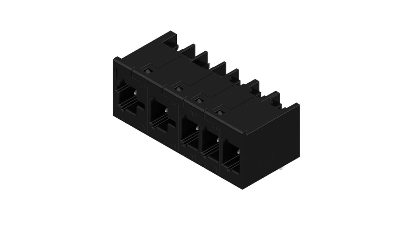 Weidmüller OMNIMATE4.0 Series Terminal Block Connector, 5-Contact, 7.5mm Pitch, PCB Mount, 1-Row, Through Hole