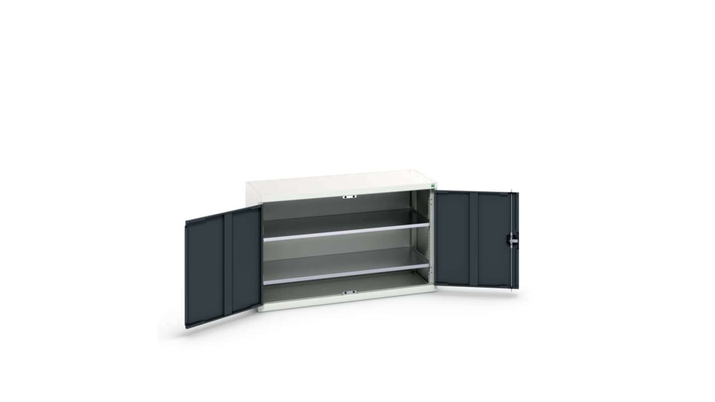 2 Door Sheet Steel Cupboard, 1300 x 550 x 800mm
