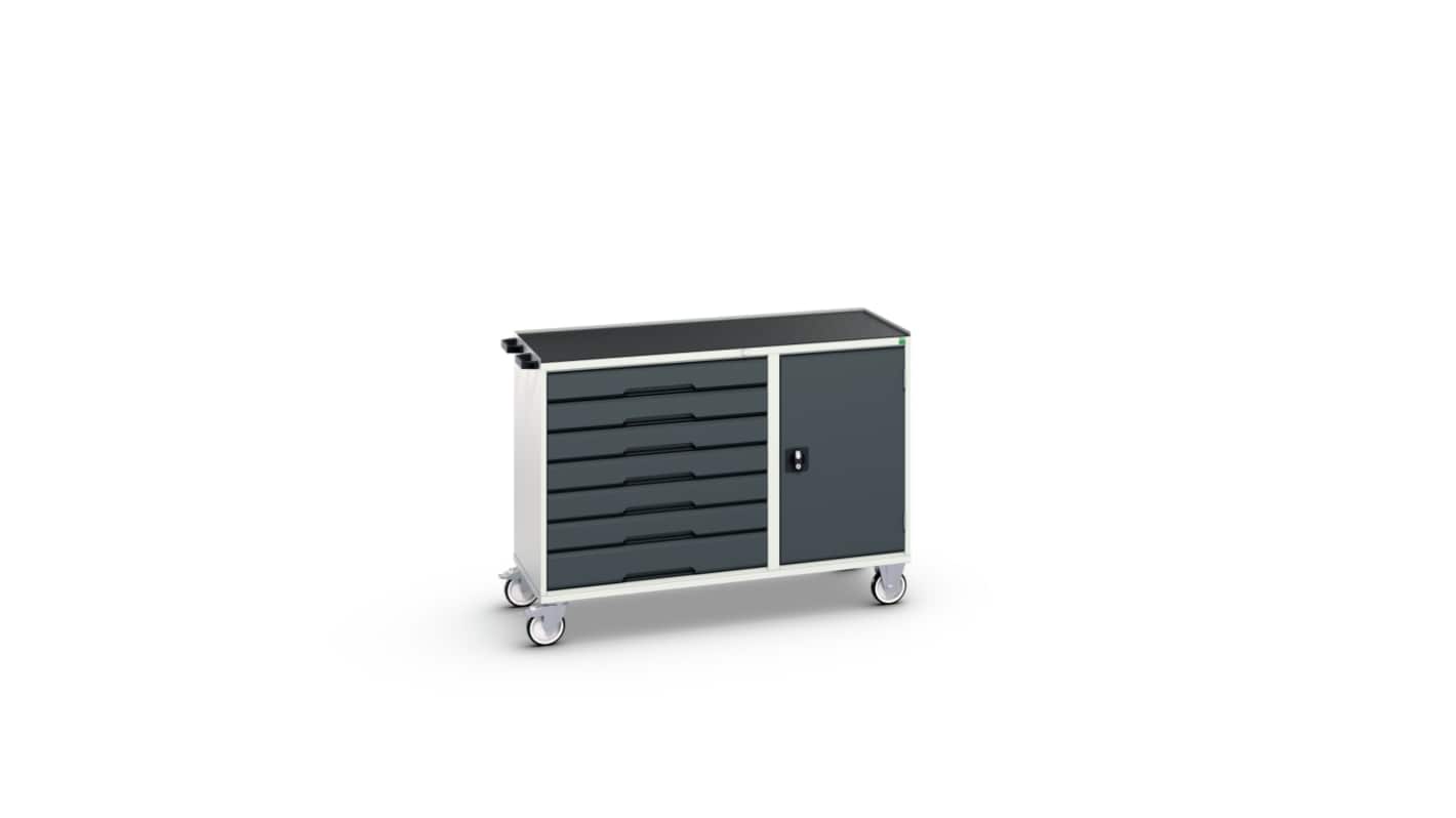 Steel Trolley Trolley, 1300 x 550 x 965mm, 200kg Load