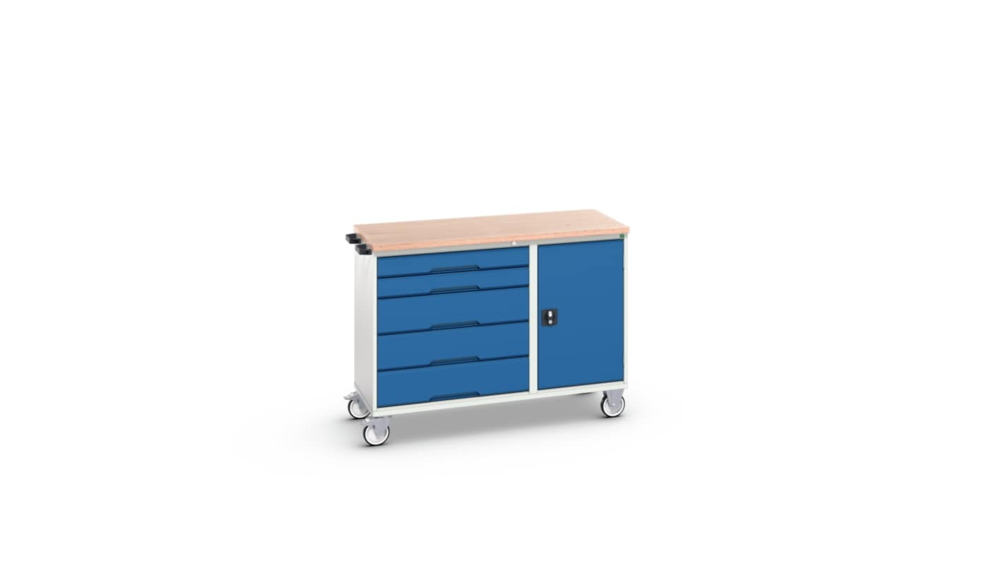 Steel Trolley Trolley, 1300 x 600 x 980mm, 200kg Load