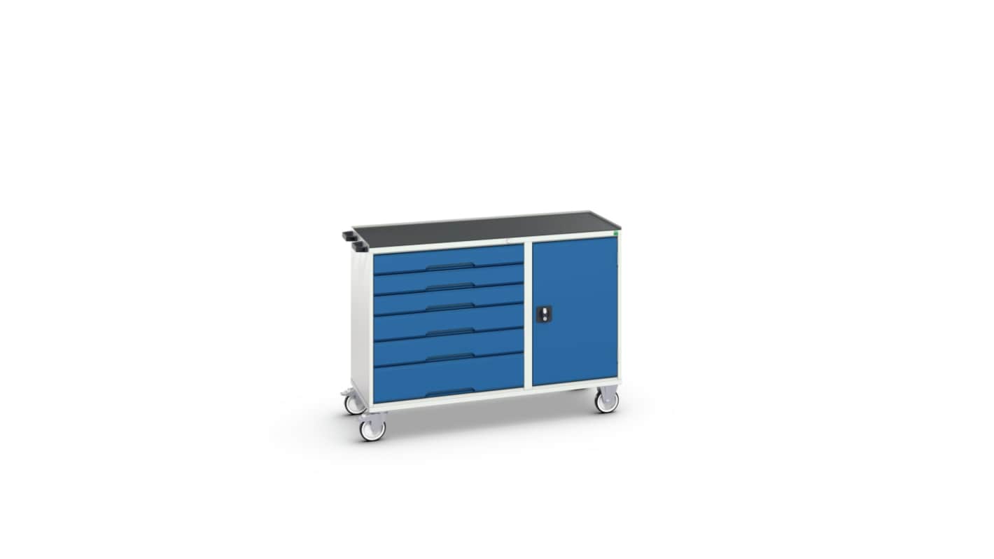 Steel Trolley Trolley, 1300 x 550 x 965mm, 200kg Load