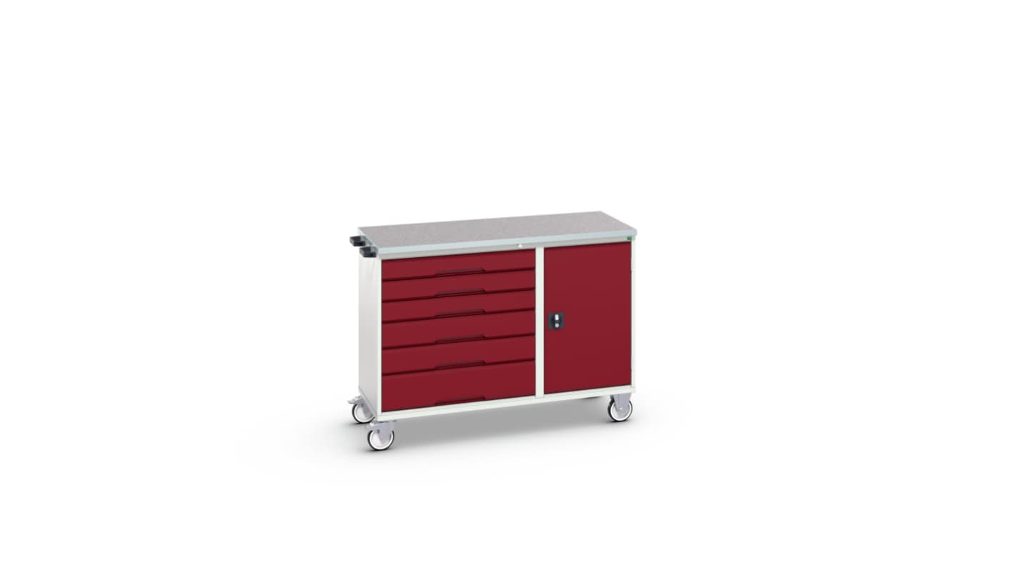 Steel Trolley Trolley, 1300 x 600 x 980mm, 200kg Load