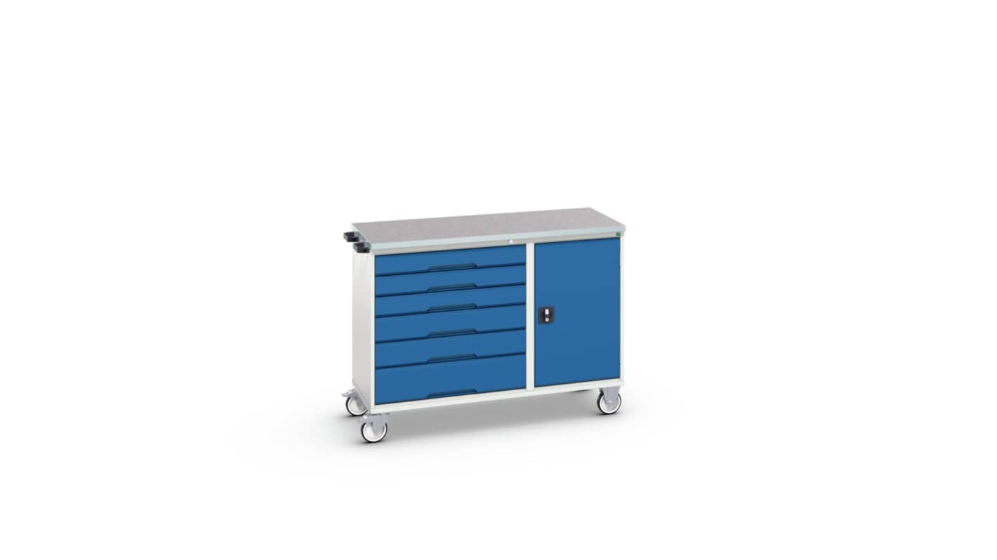 Steel Trolley Trolley, 1300 x 600 x 980mm, 200kg Load