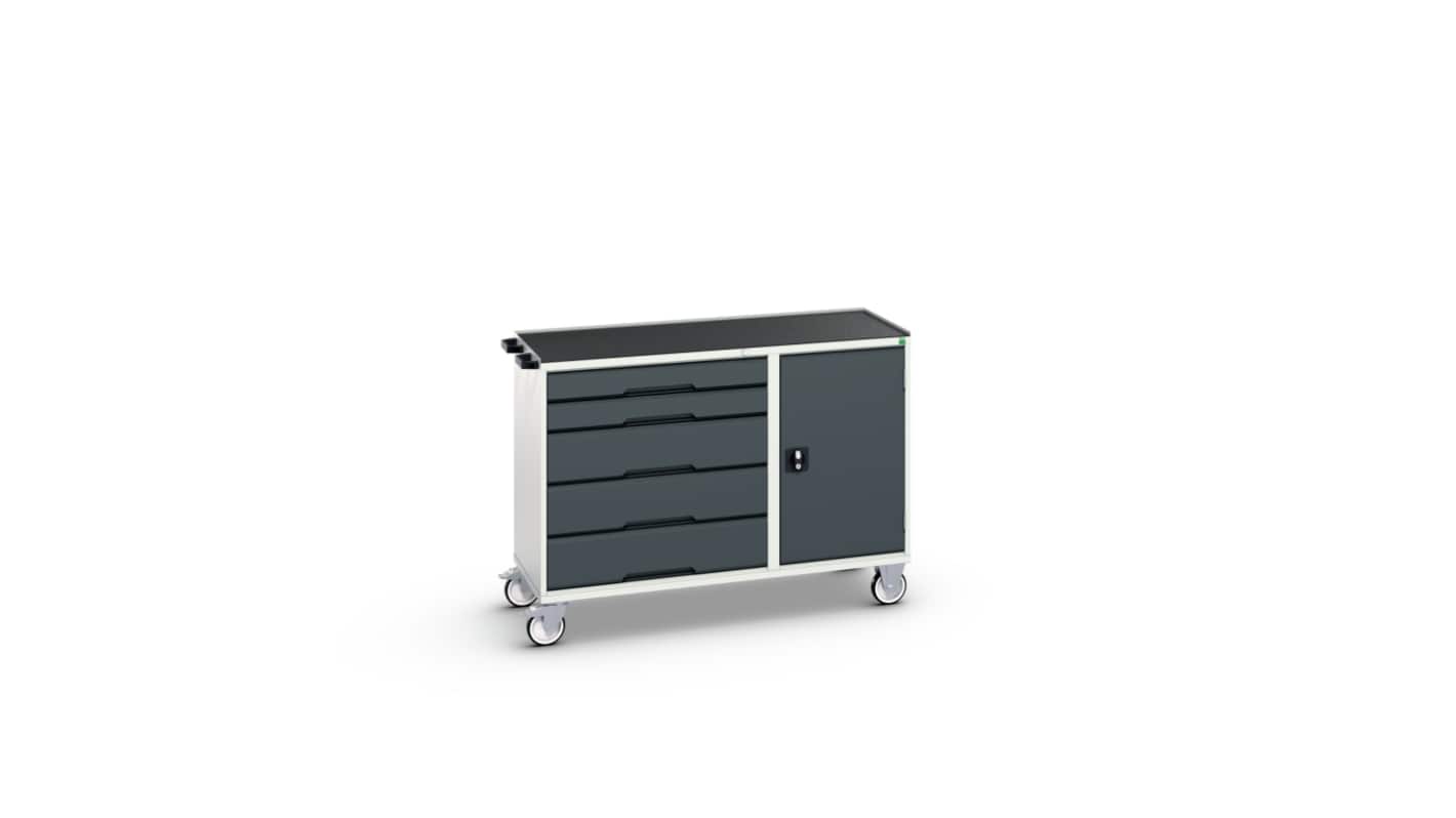 Steel Trolley Trolley, 1300 x 550 x 965mm, 200kg Load