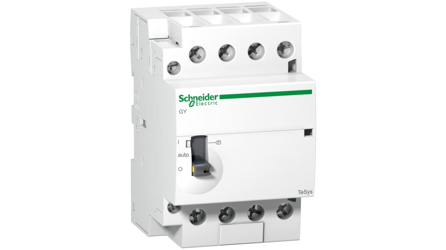 TeSys GY63 Contactor, 240 V Coil, 4-Pole, 63 A, 8, 240 V