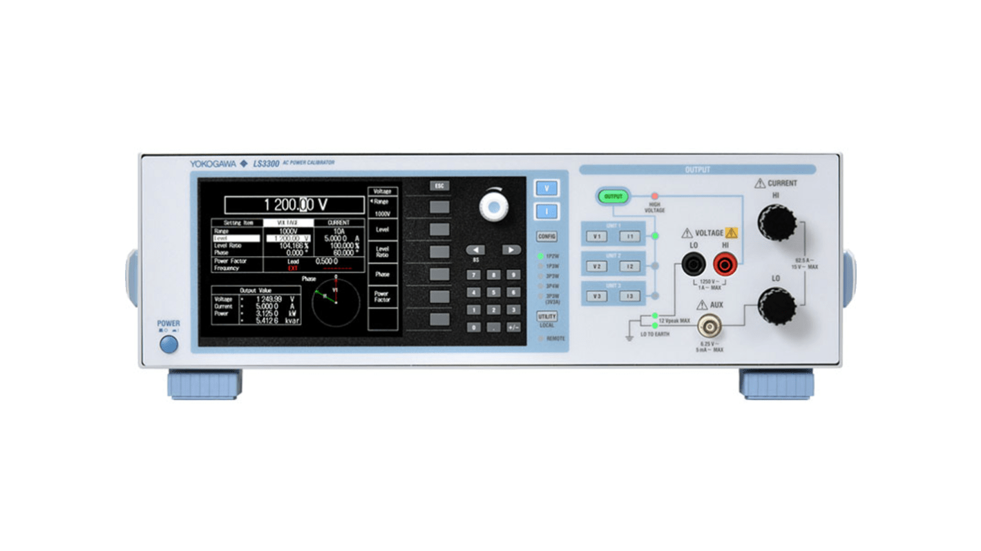 LS3300-Q Current & Voltage Calibrator, Max Voltage 1250V, Max Current 62.5A