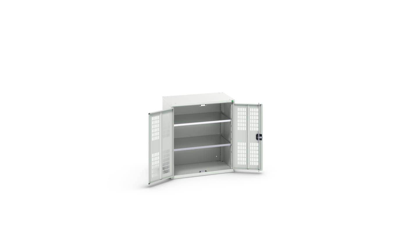 Bott 2 Door Sheet Steel Cupboard, 800 x 550 x 900mm