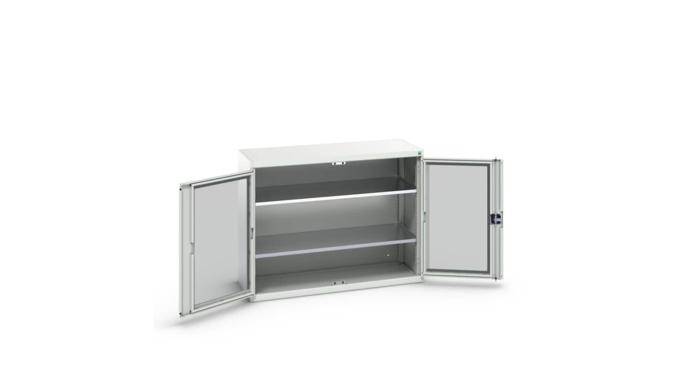Bott 2 Door Sheet Steel Cupboard, 1300 x 550 x 1000mm