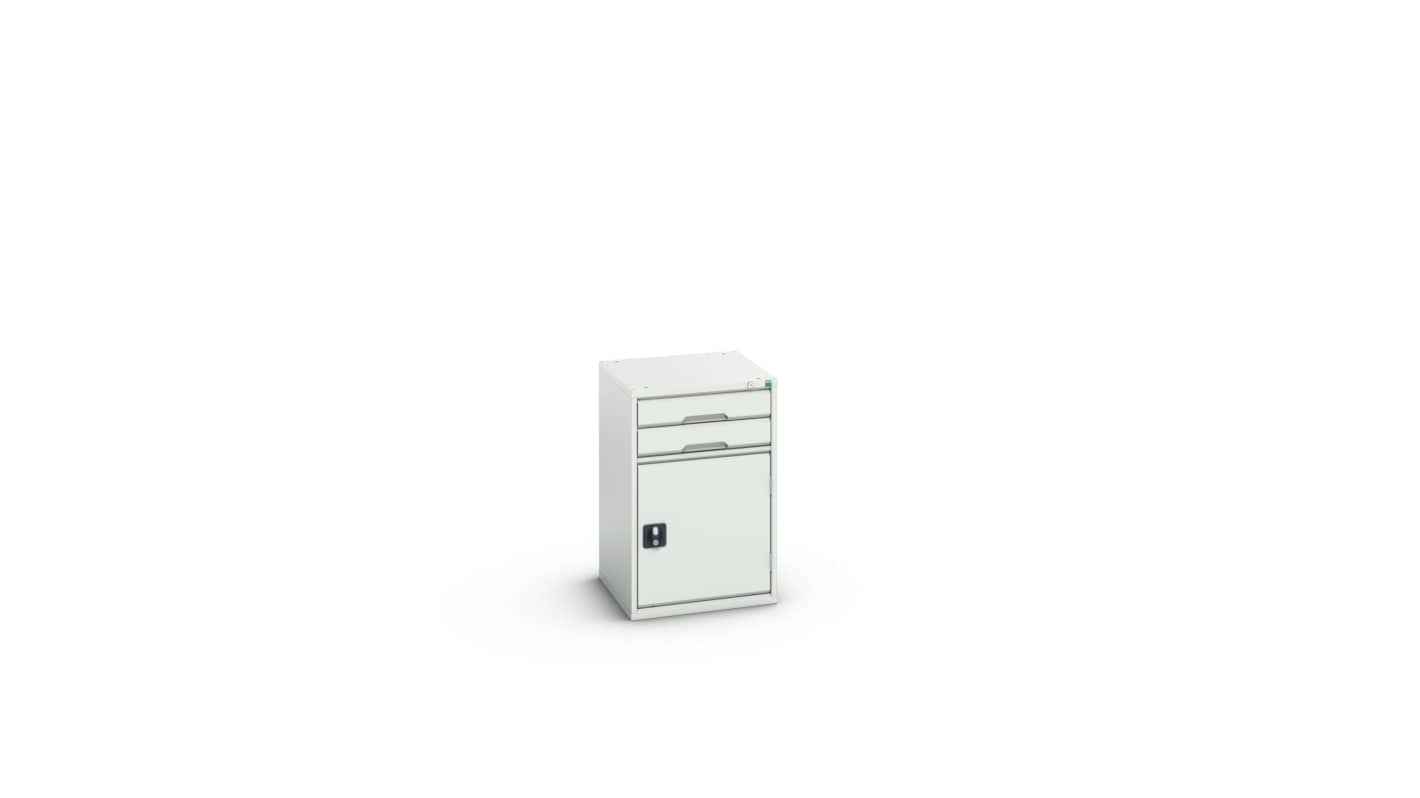 Bott 2 Cabinet, Steel, 800mm x 525mm x 550mm, Light Grey